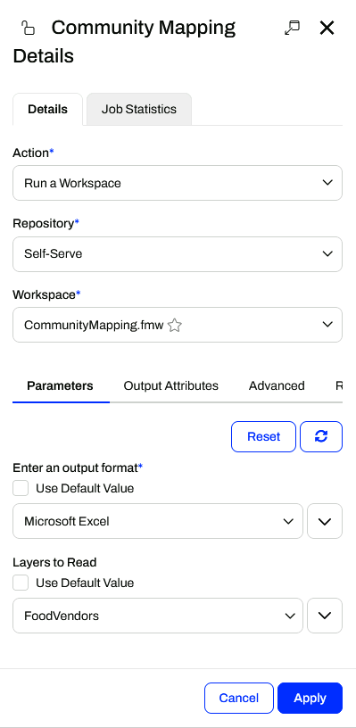 Community Mapping Details